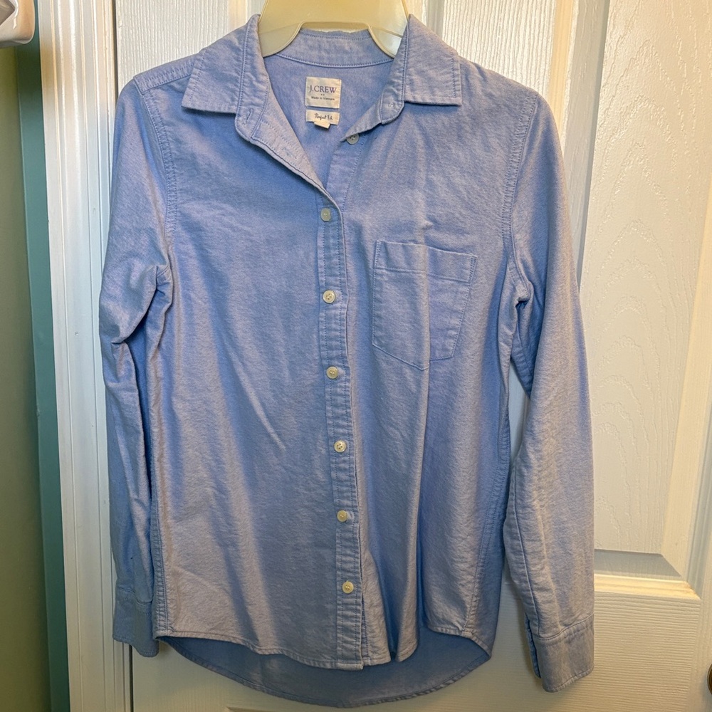 J.Crew Light Blue Casual Shirt